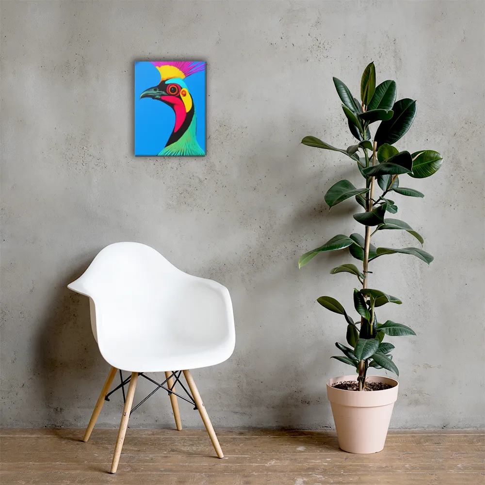 Whimsical Avian Portrait
