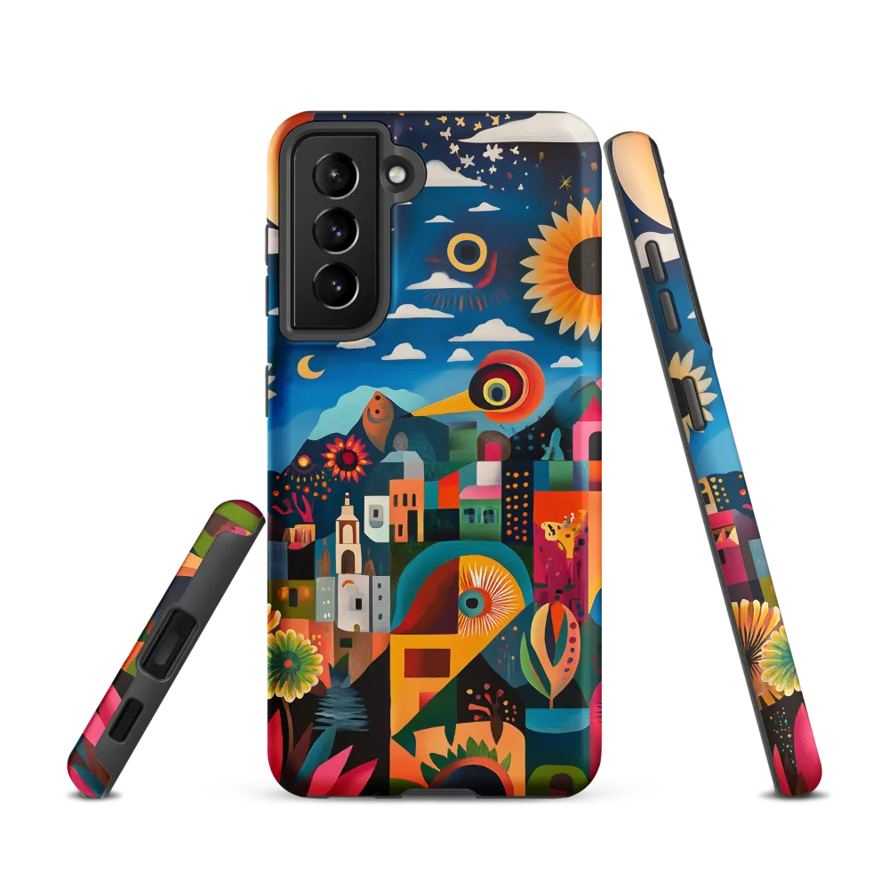 Whimsical Vibrance | Phone Case |  S21 | Tough Case | Matte