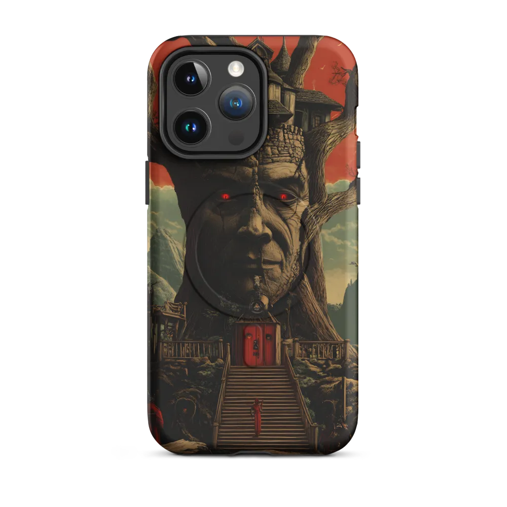 The Enigmatic Guardian of the Grove | Phone Case |  14 Pro Max | MagSafe® Tough Case | Matte