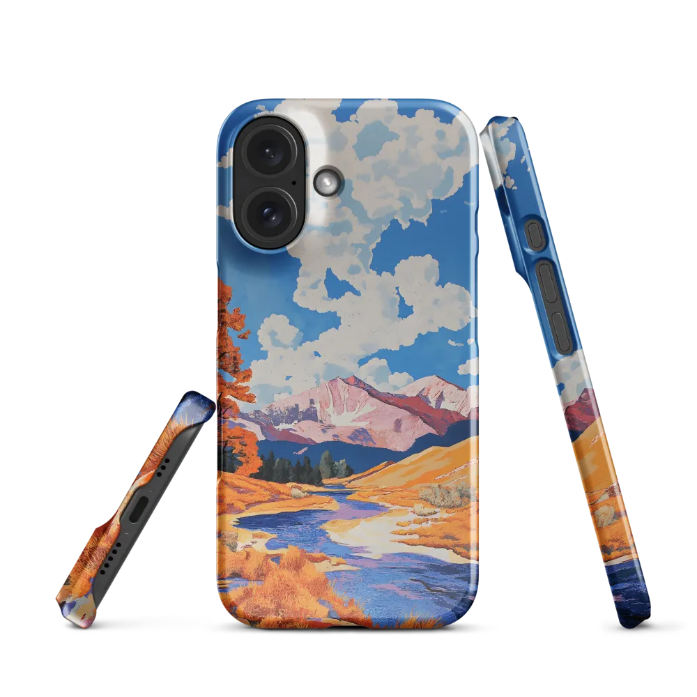 Autumn Serenity: A Vibrant Landscape | Phone Case |  16 | Snap Case | Glossy