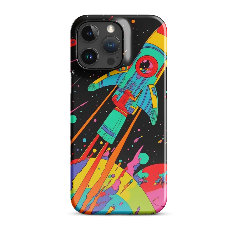Cosmic Voyage: The Neon Lift-Off