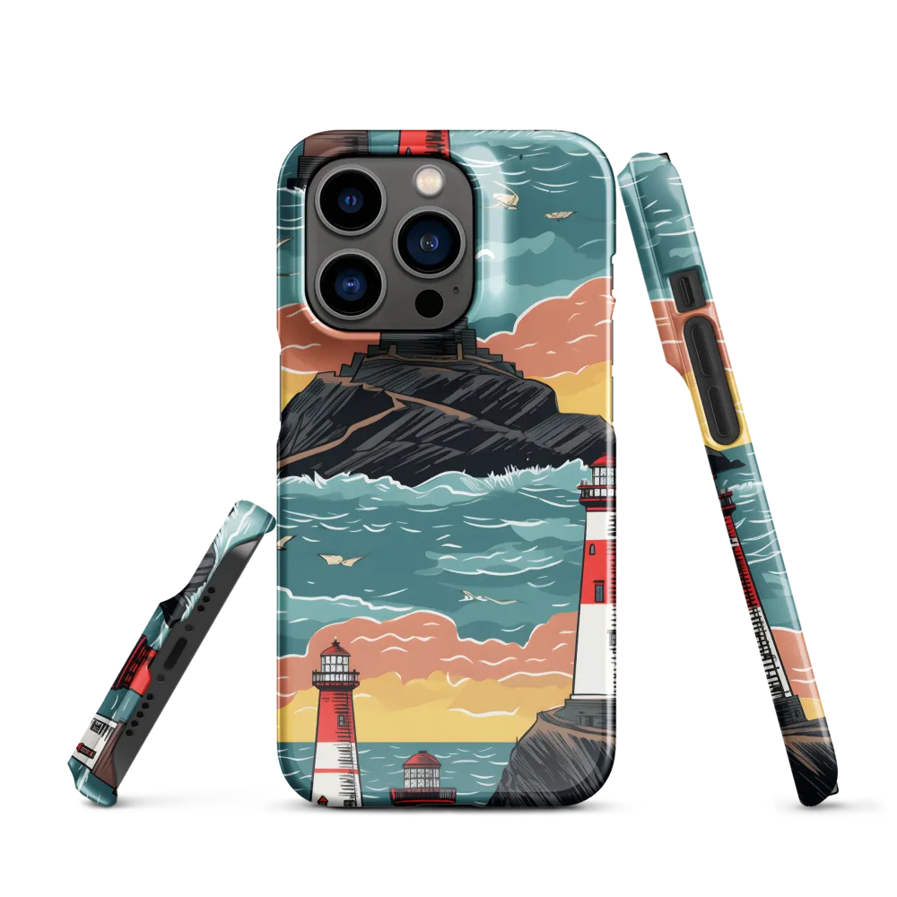Lighthouses in a Whimsical Ocean
