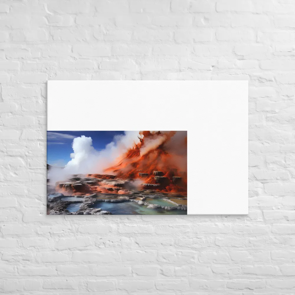 Nature's Fury: The Volcano's Expression