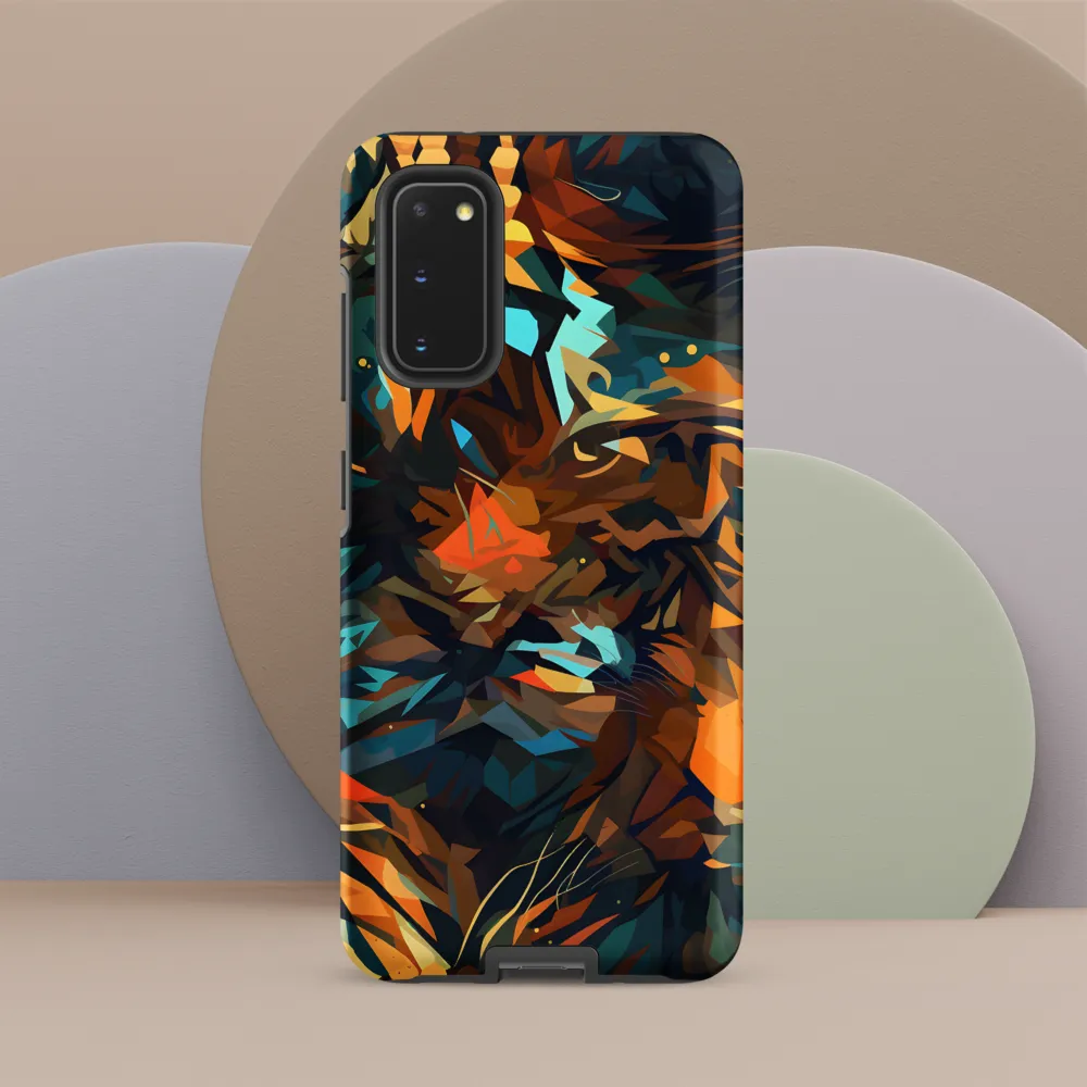Wild Symphony: Abstract Tigers