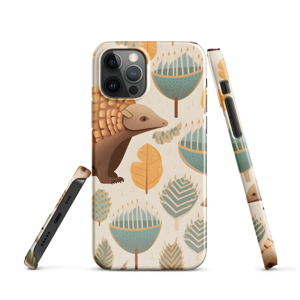 Pangolins in a Whimsical Habitat