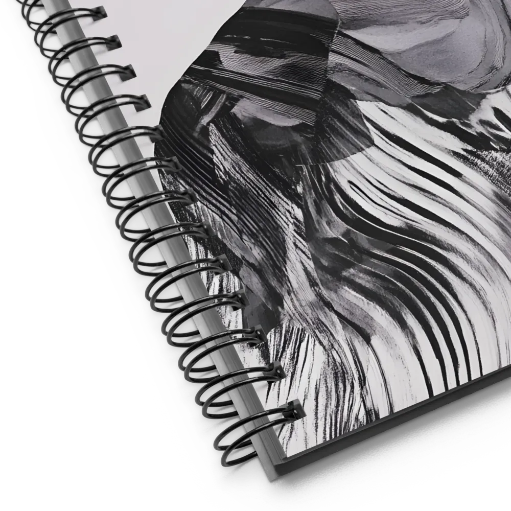 Whispers of Elegance | Spiral Notebook