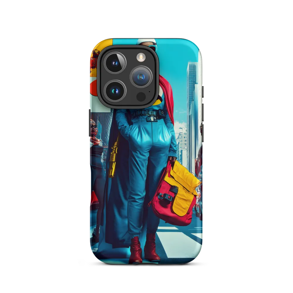 Urban Power: A Superhero's Stance
