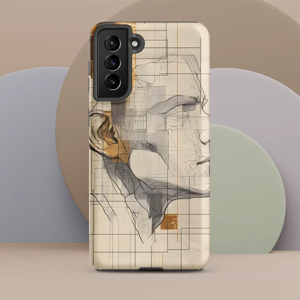 Geometric Reverie | Phone Case |  S21 Plus | Tough Case | Matte