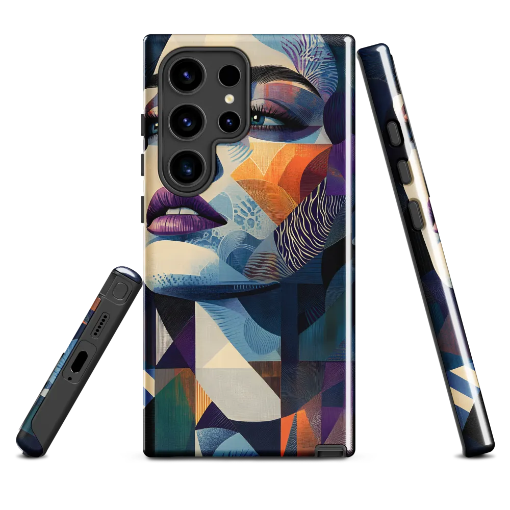 Fragmented Mystery: A Modern Portrait