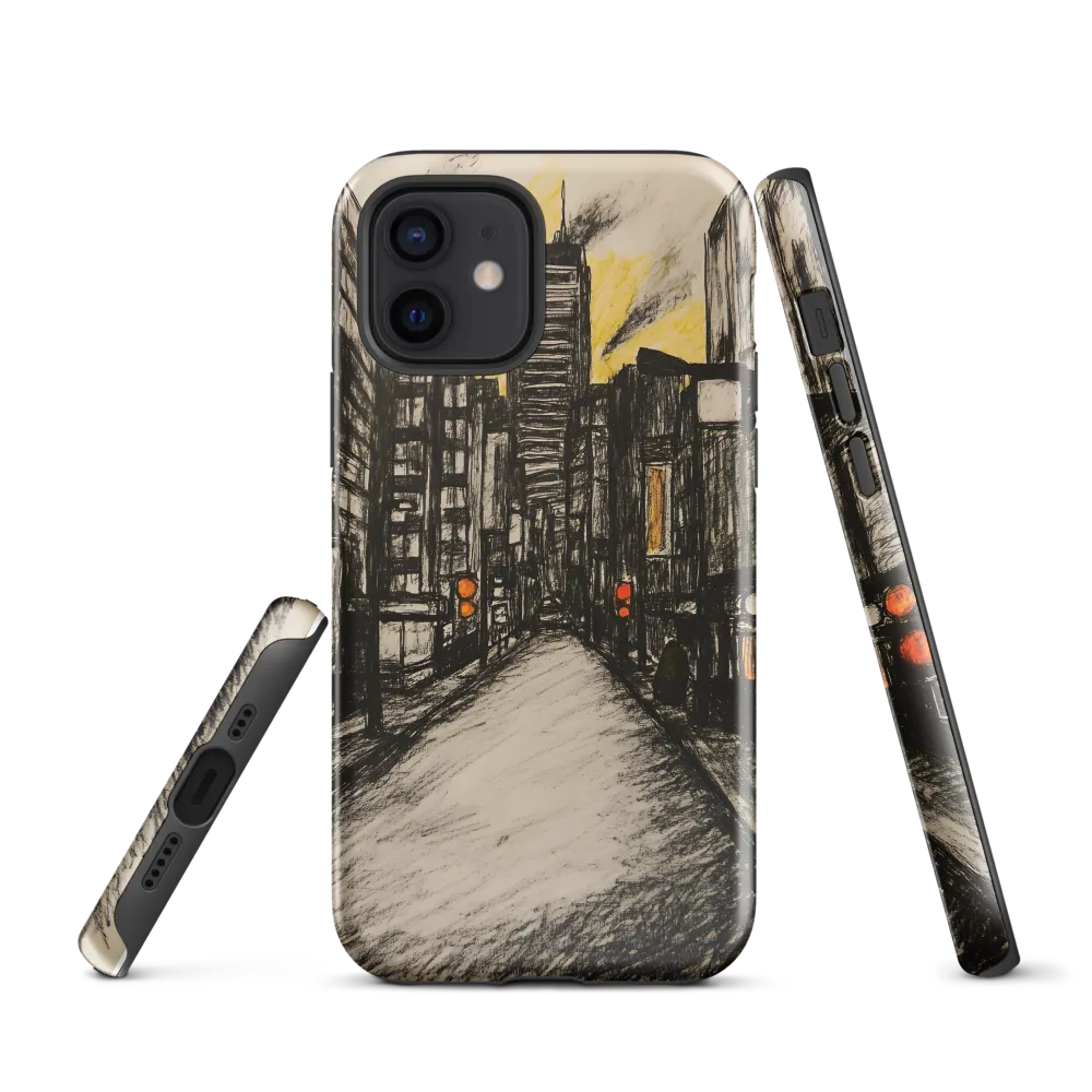 Cityscape of Solitude | Phone Case |  12 | Tough Case | Glossy