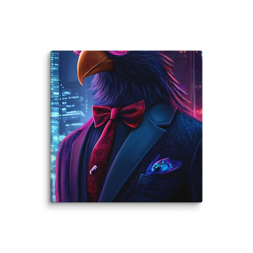 The Dapper Avian | Canvas | 10″×10″