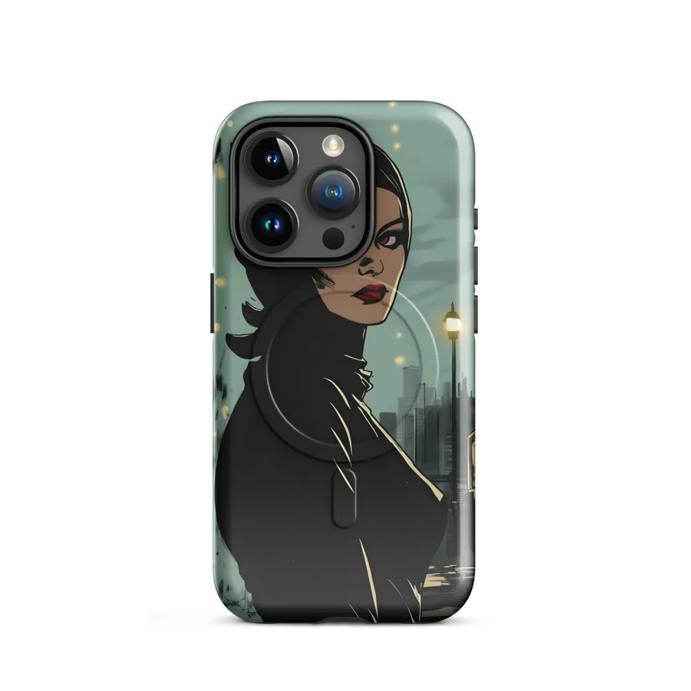 Shadows of Intrigue | Phone Case |  15 Pro | MagSafe® Tough Case | Glossy