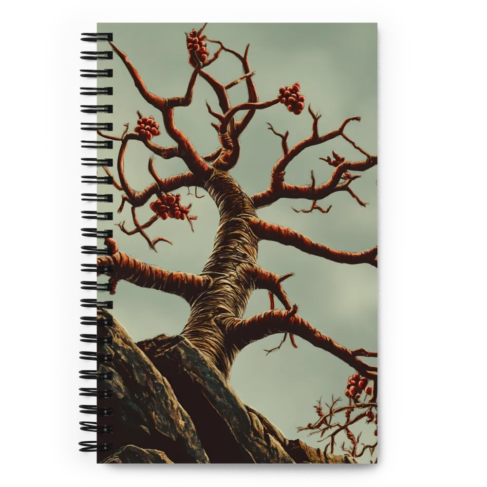 Resilient Reverie: The Enchanted Tree | Spiral Notebook