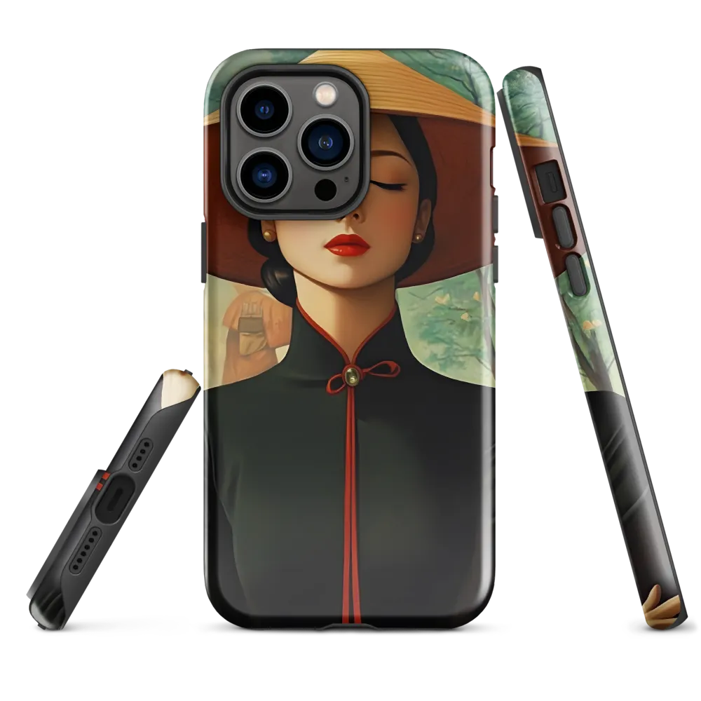 Elegance in Tranquility | Phone Case |  14 Pro Max | Tough Case | Glossy