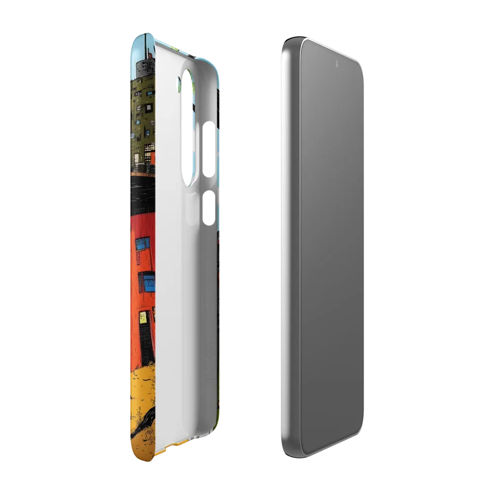 Futuristic Urban Dreamscape | Phone Case |  S23 Plus | Snap Case | Matte