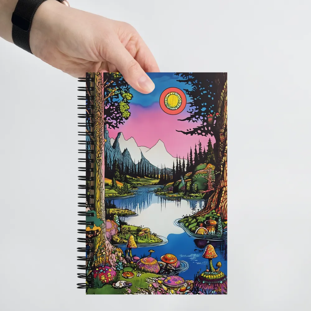 Dreamscape Reflections | Spiral Notebook