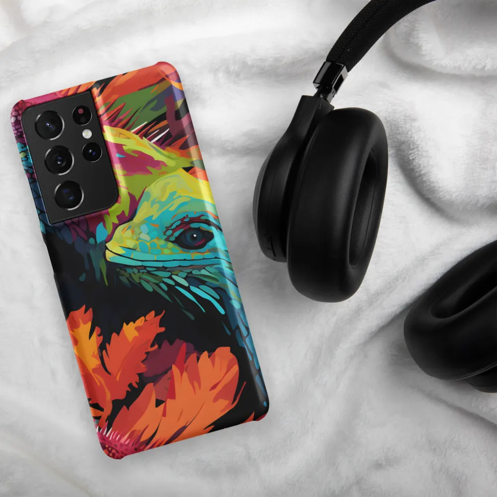 Vibrant Reptilian Harmony | Phone Case |  S21 Ultra | Snap Case | Matte