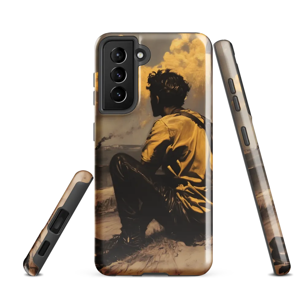Reflections by the Shore | Phone Case |  S21 FE | Tough Case | Glossy