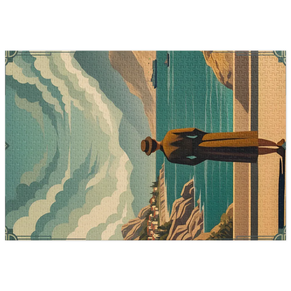 Coastal Reverie 
 Jigsaw Puzzle in Tin Box