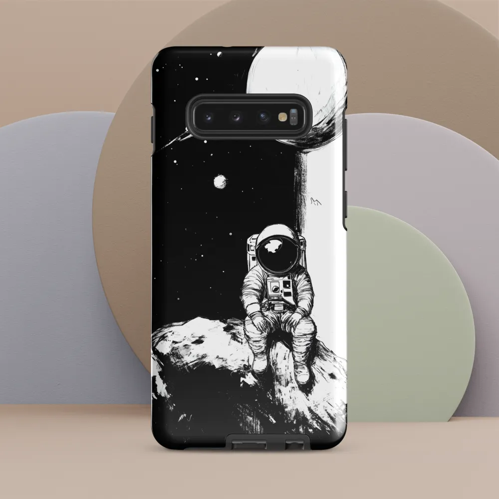 Solitude in the Cosmos | Phone Case |  S10 Plus | Tough Case | Glossy