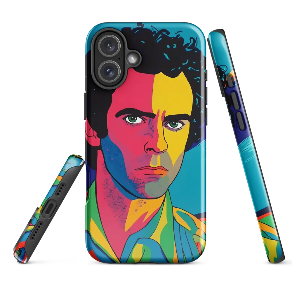 Electric Visage: A Portrait of Vibrance