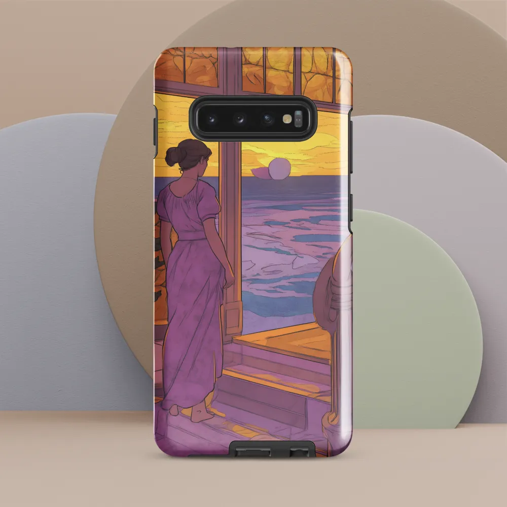 Whispers of the Sunset | Phone Case |  S10 Plus | Tough Case | Glossy