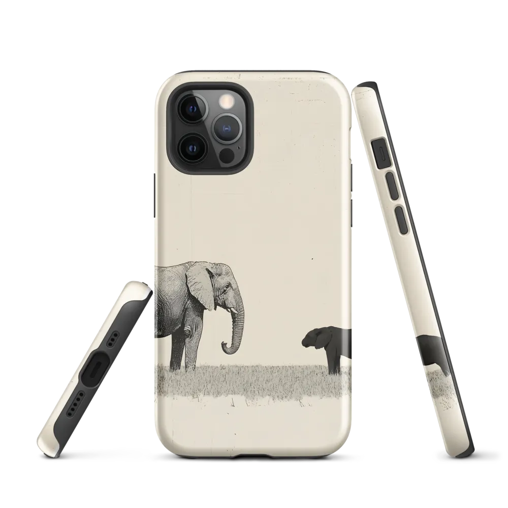 Contrasting Companions | Phone Case |  12 Pro | Tough Case | Glossy