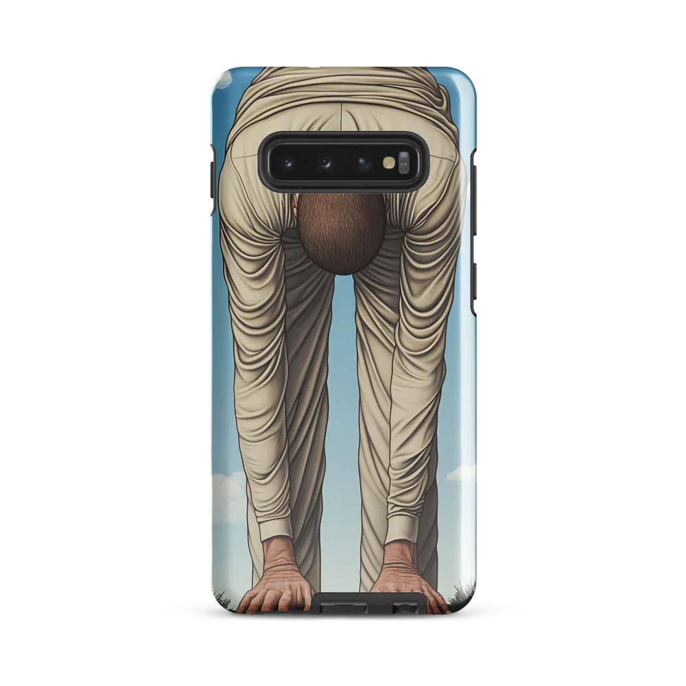 Bowing to the Earth | Phone Case |  S10 Plus | Tough Case | Glossy