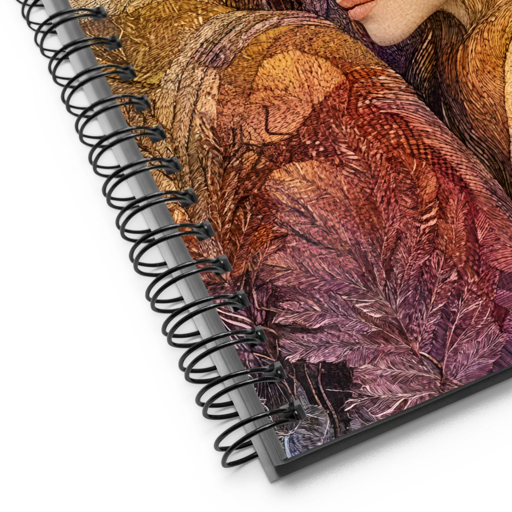 Embrace of Autumn | Spiral Notebook