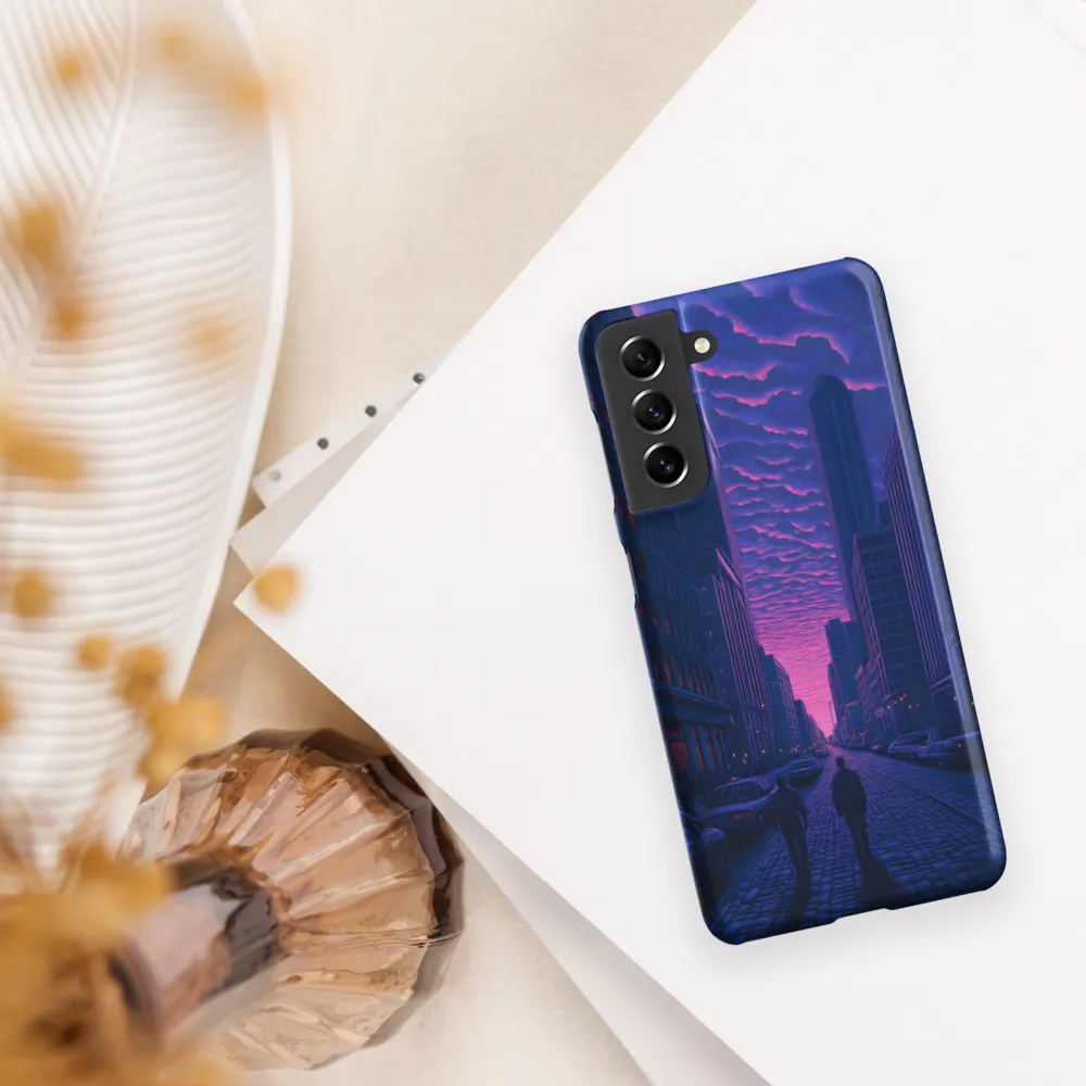 Urban Serenity at Dusk | Phone Case |  S21 | Snap Case | Matte