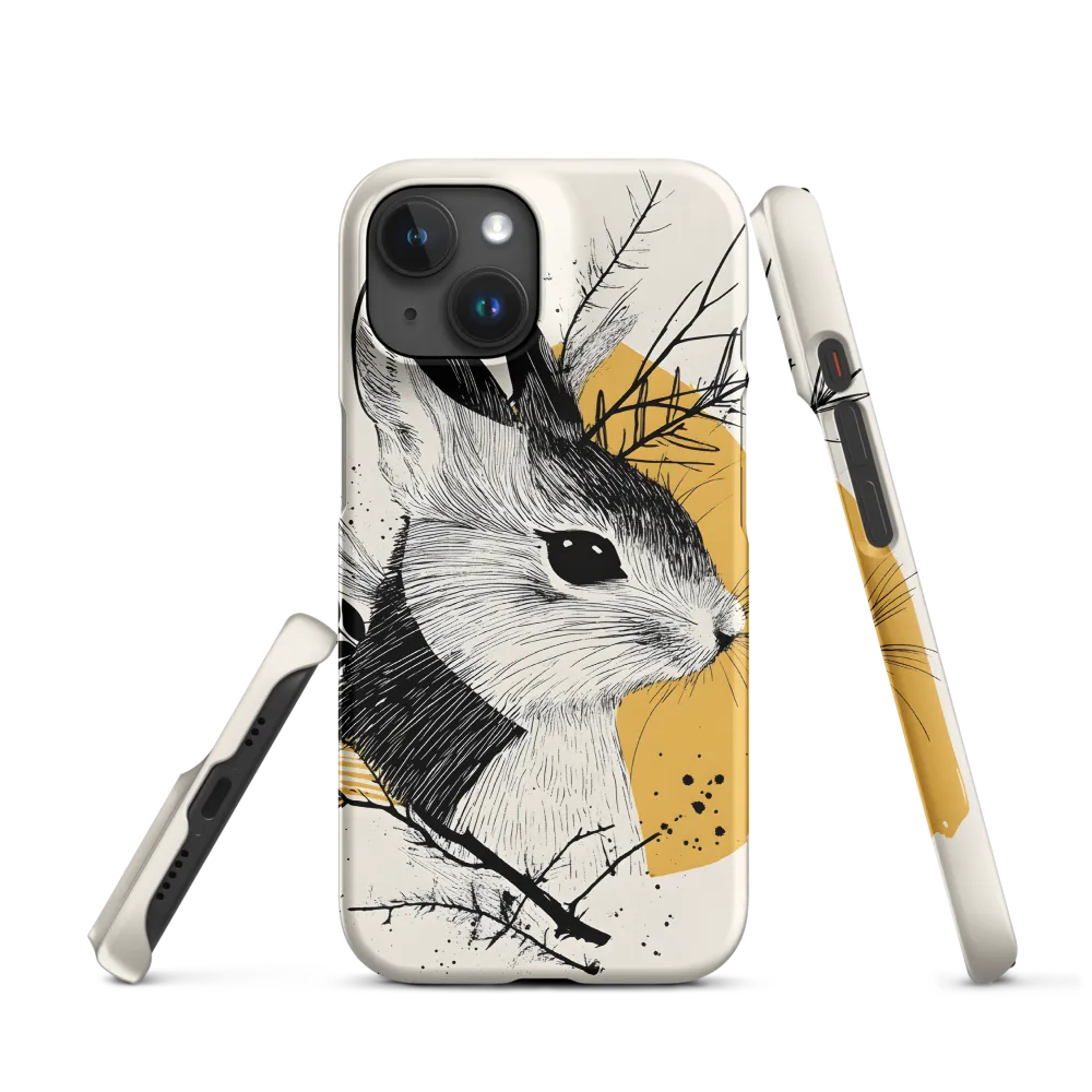 Ethereal Rabbit: A Study in Line Art