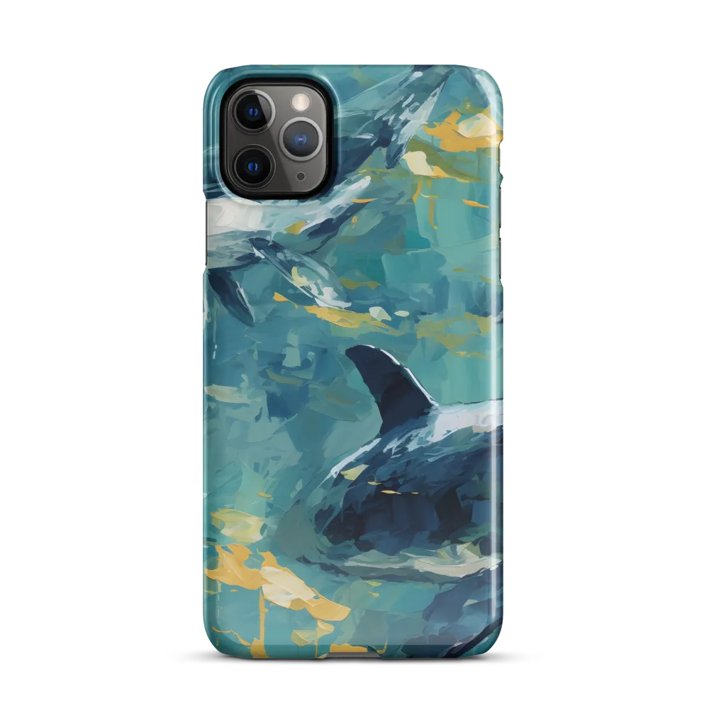 Harmony of the Ocean: Whales in Motion | Phone Case |  11 Pro Max | Snap Case | Glossy