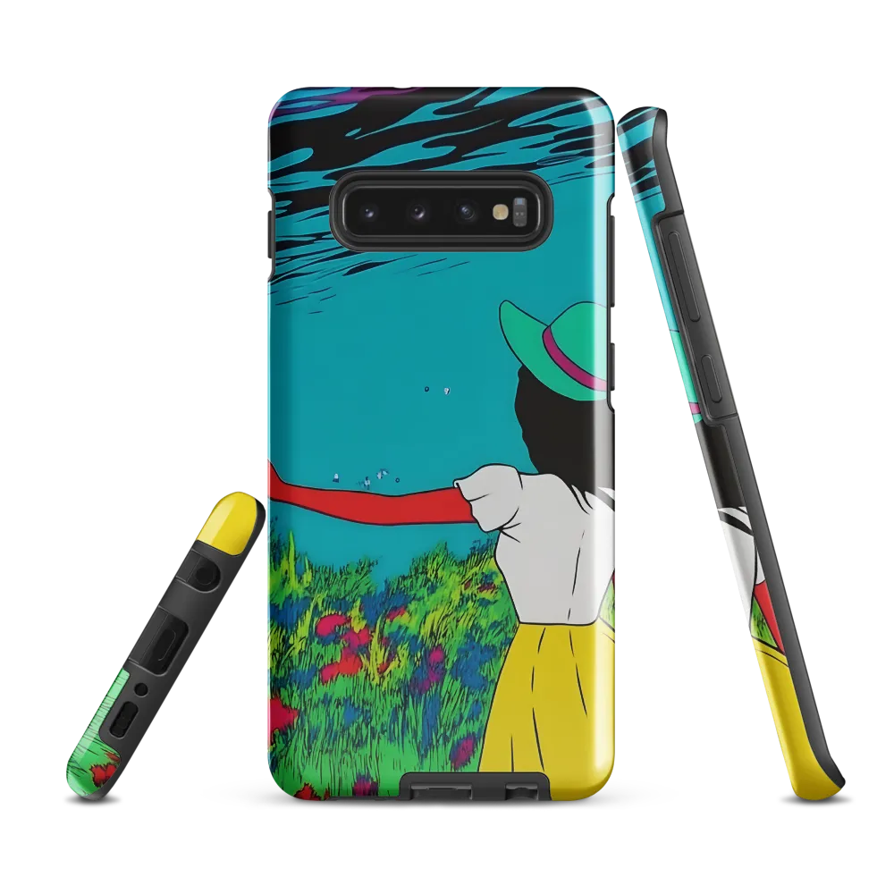 Whimsical Encounter | Phone Case |  S10 Plus | Tough Case | Glossy