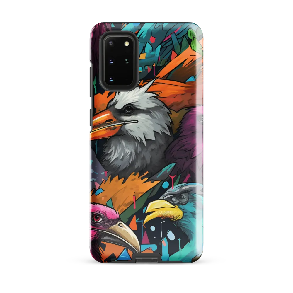 Avian Vortex: A Celebration of Color and Form