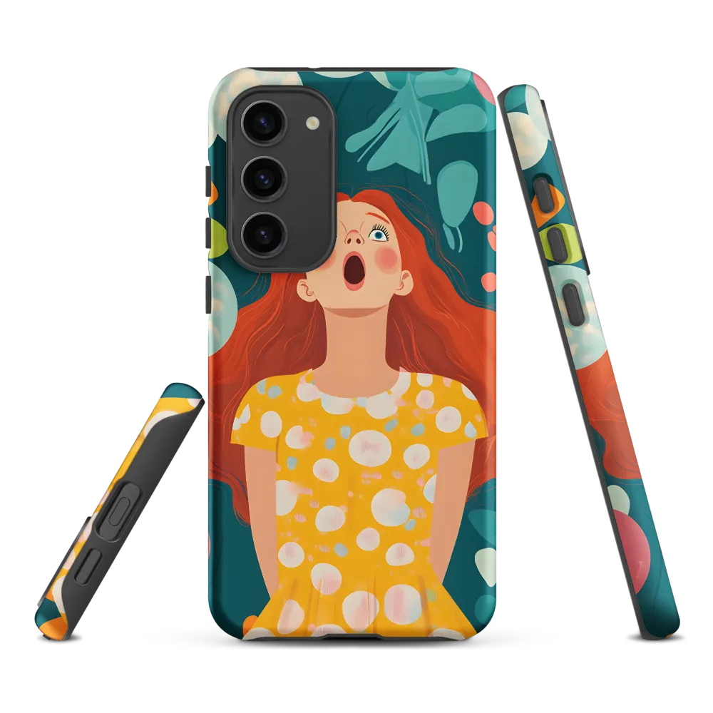 Joyful Expression | Phone Case |  S23 Plus | Tough Case | Matte