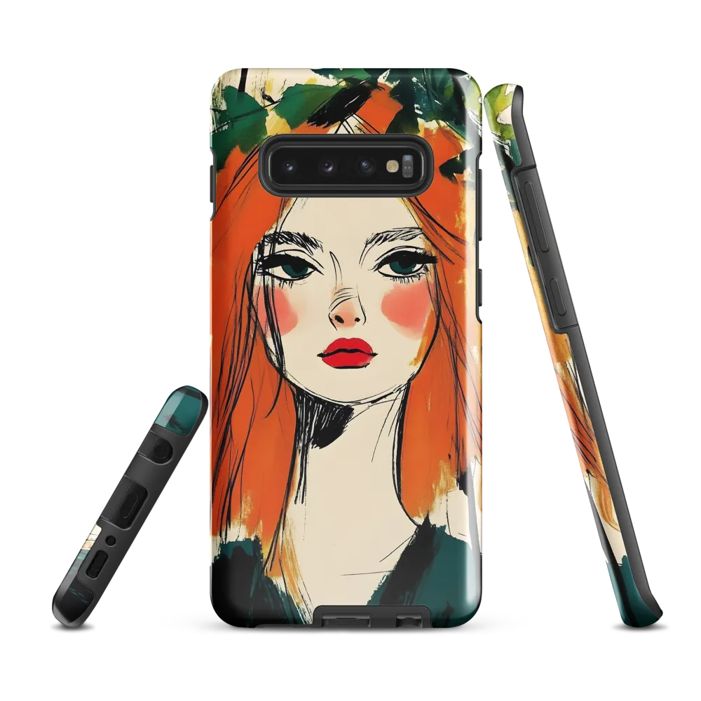 The Serene Queen | Phone Case |  S10 Plus | Tough Case | Glossy