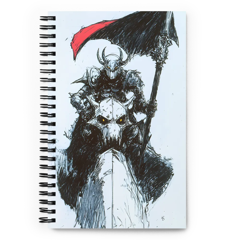 Knight of Shadows | Spiral Notebook