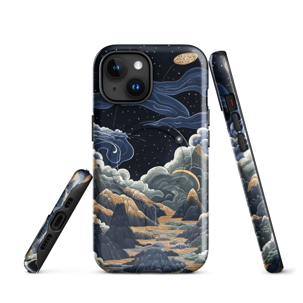 Celestial Harmony: Peaks and Planets