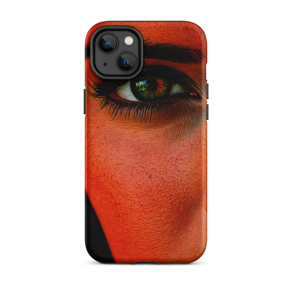 Gaze of Intensity | Phone Case |  14 Plus | Tough Case | Matte