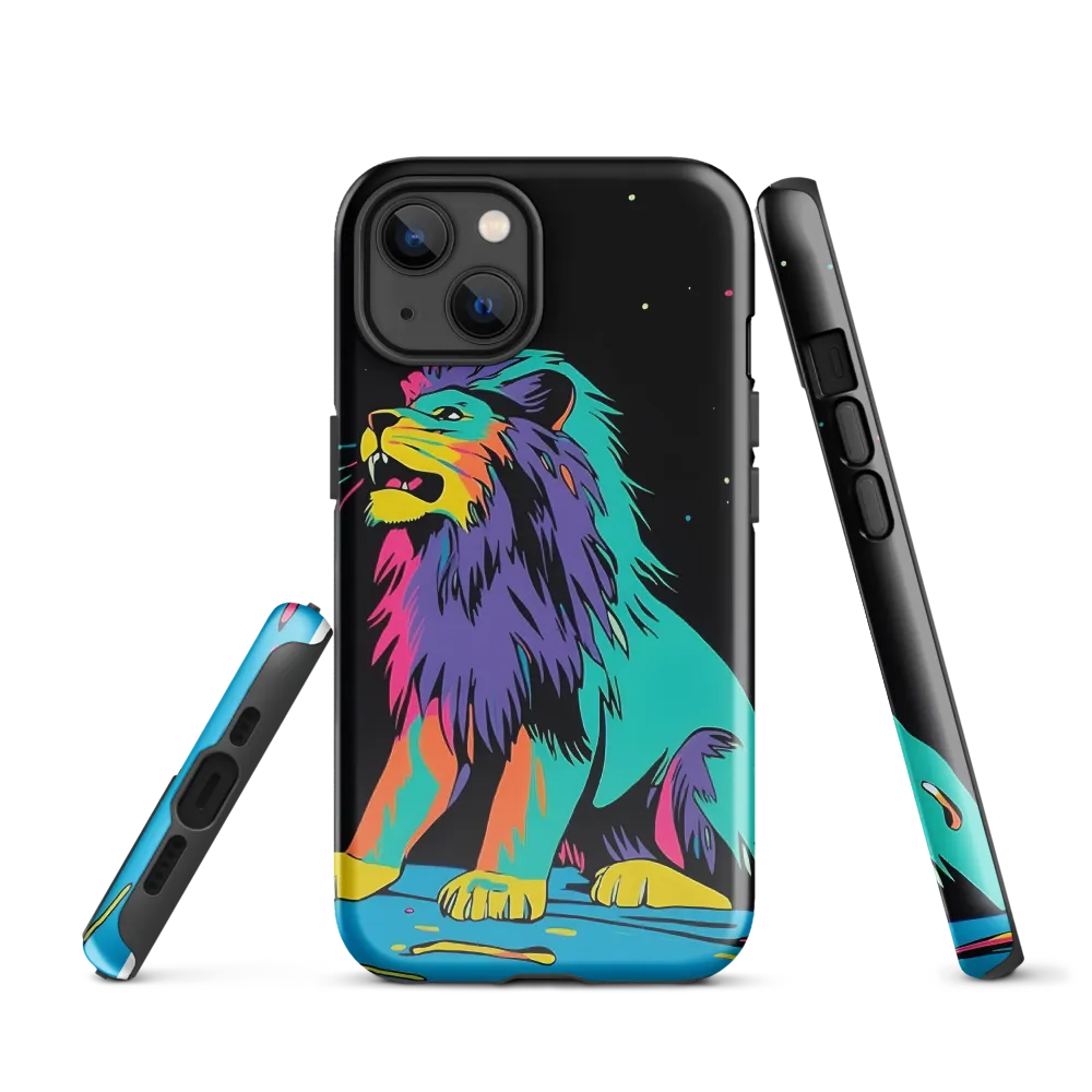 Roaring Colors: The Neon Lion