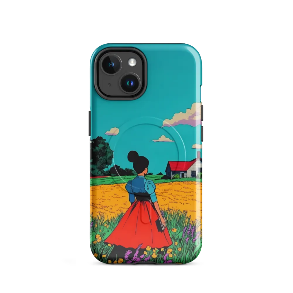 Whispers of a Sunlit Meadow | Phone Case |  14 | MagSafe® Tough Case | Glossy
