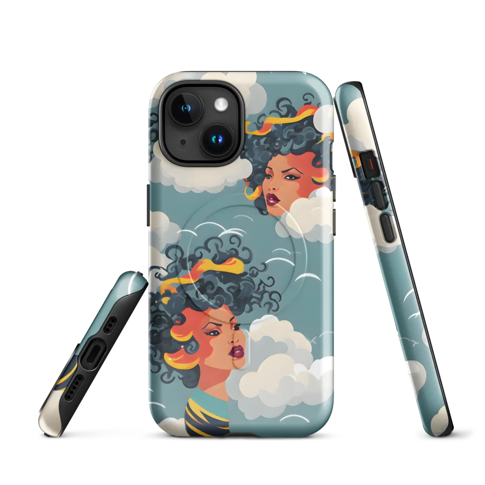 Whimsical Dreams in the Sky | Phone Case |  15 | MagSafe® Tough Case | Glossy