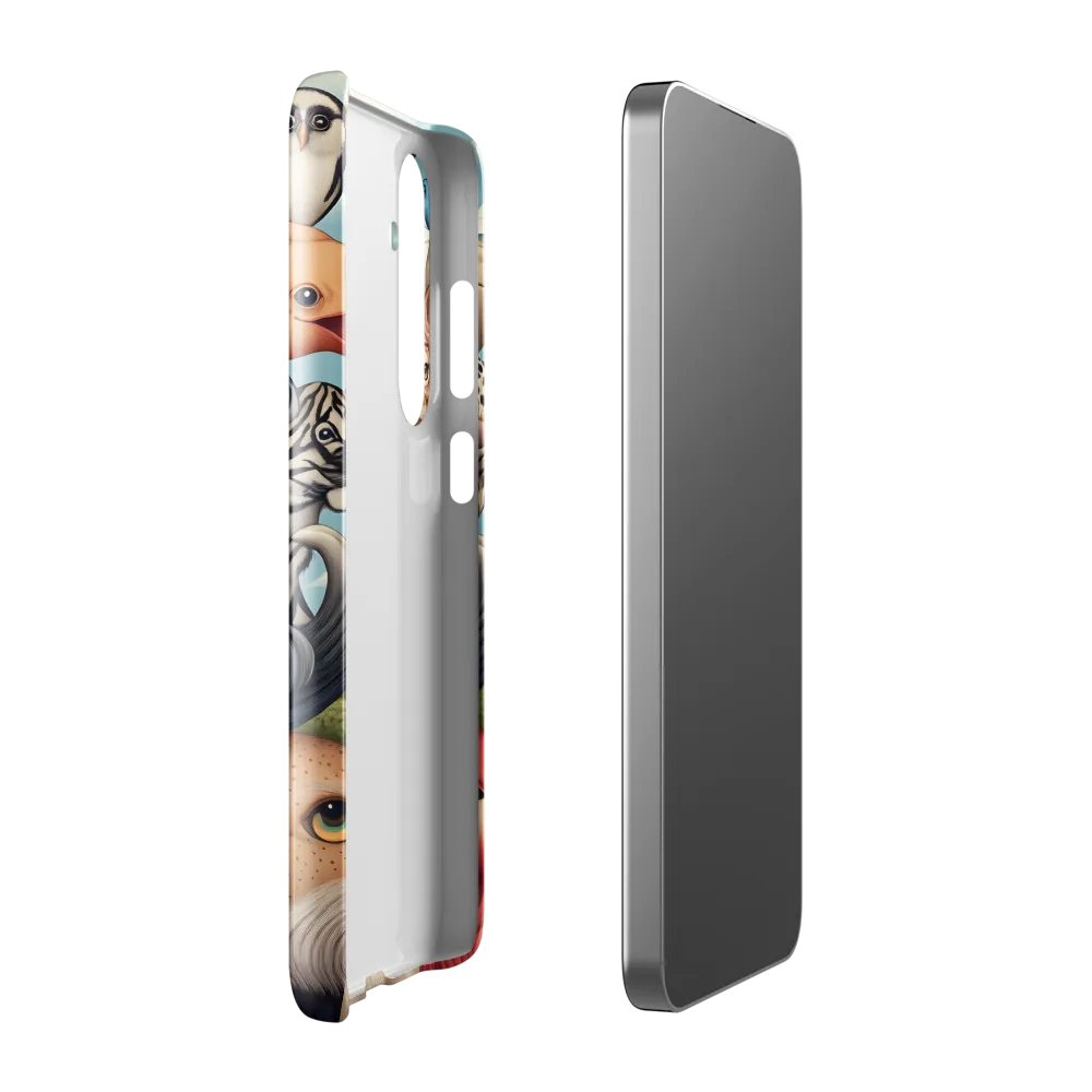 Harmonious Echoes of Wildlife | Phone Case |  S24 Plus | Snap Case | Glossy