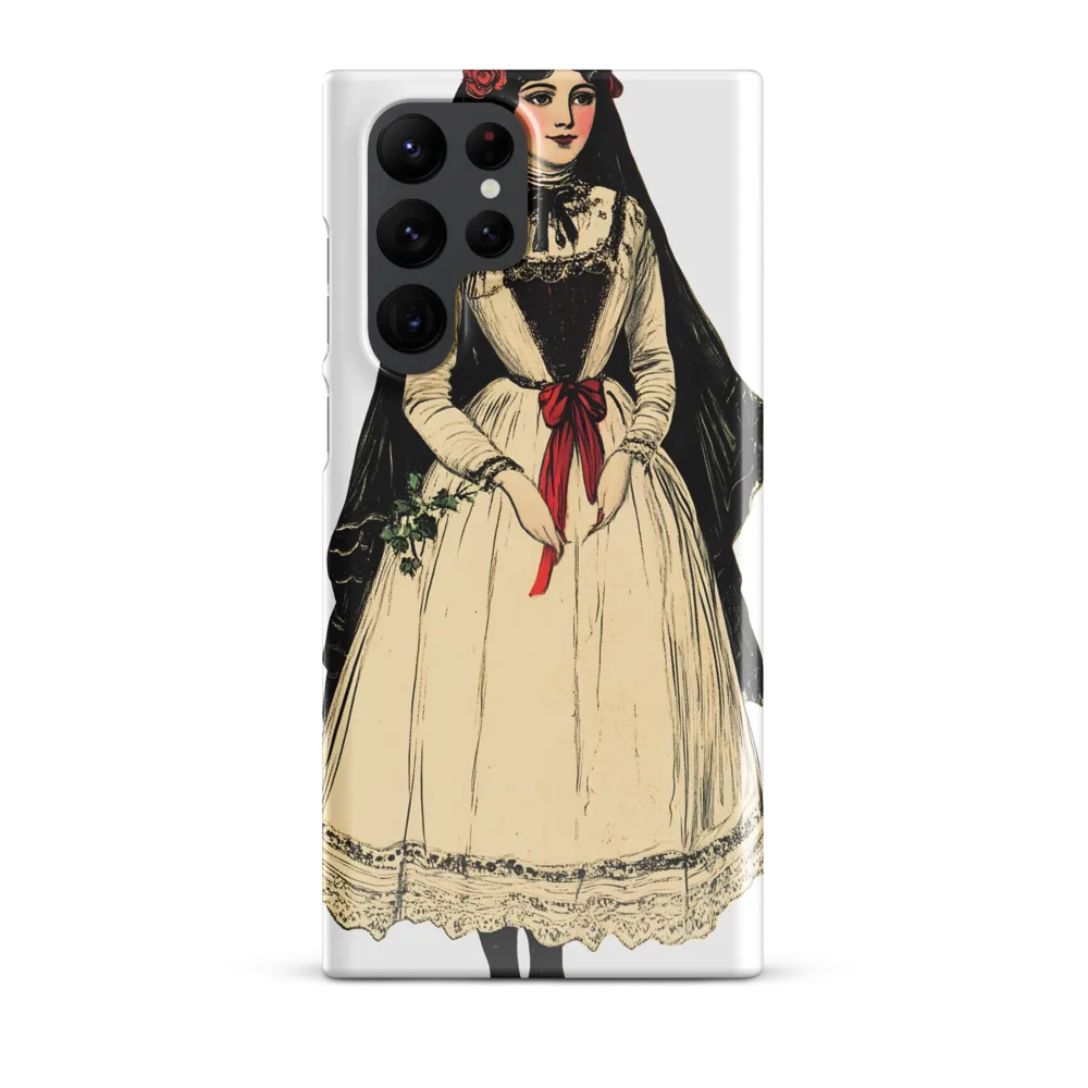 Elegance in Tradition: A Folk Portrait