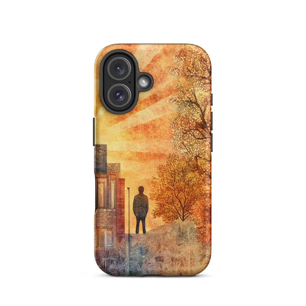 Golden Moments of Reflection | Phone Case