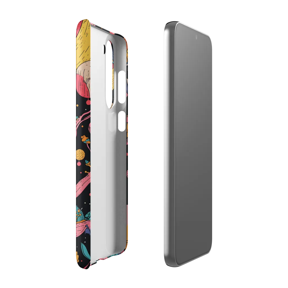 Whimsical Cosmic Owl | Phone Case |  S23 Plus | Snap Case | Matte