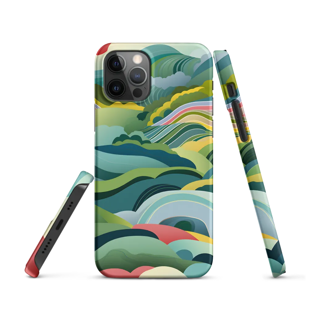 Waves of Serenity | Phone Case |  12 Pro | Snap Case | Matte