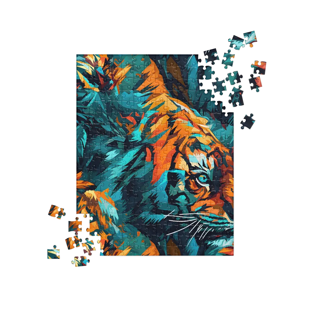 Dynamic Essence of the Tiger | Jigsaw Puzzle | 252 pieces