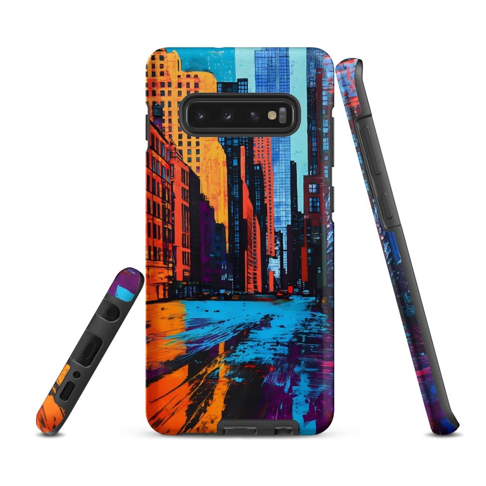 Vibrant Urban Horizons | Phone Case |  S10 Plus | Tough Case | Matte