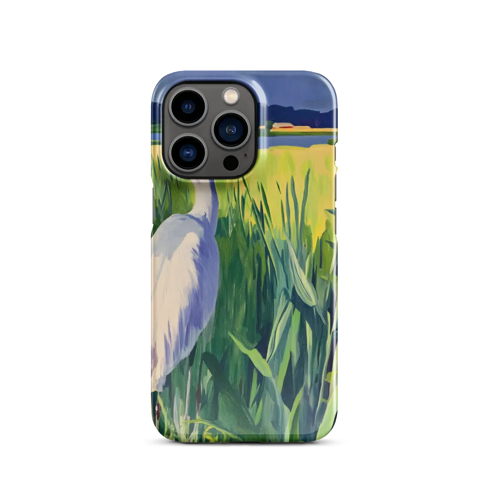 Graceful Presence: The Heron in the Meadow